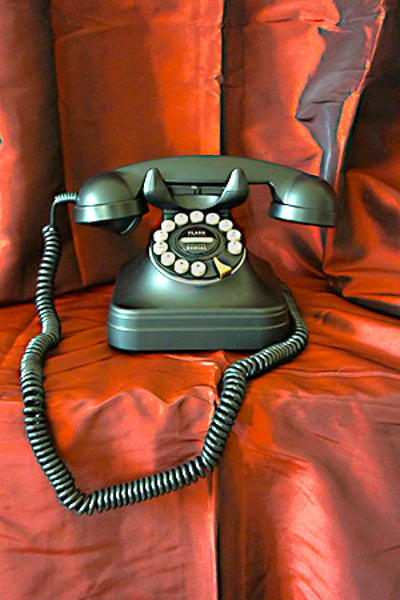 Image of antique phone